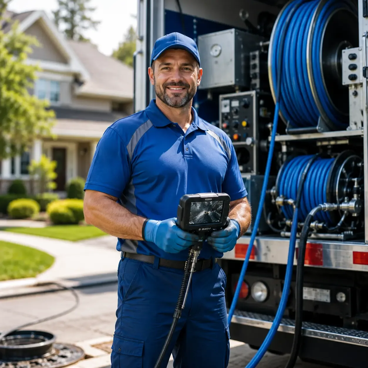 Local outdoor drain cleaning specialists in Pep, NM